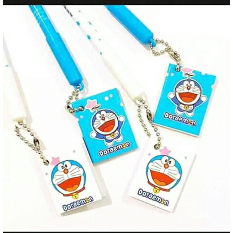 

pulpen gel karakter doraemon buku kecil