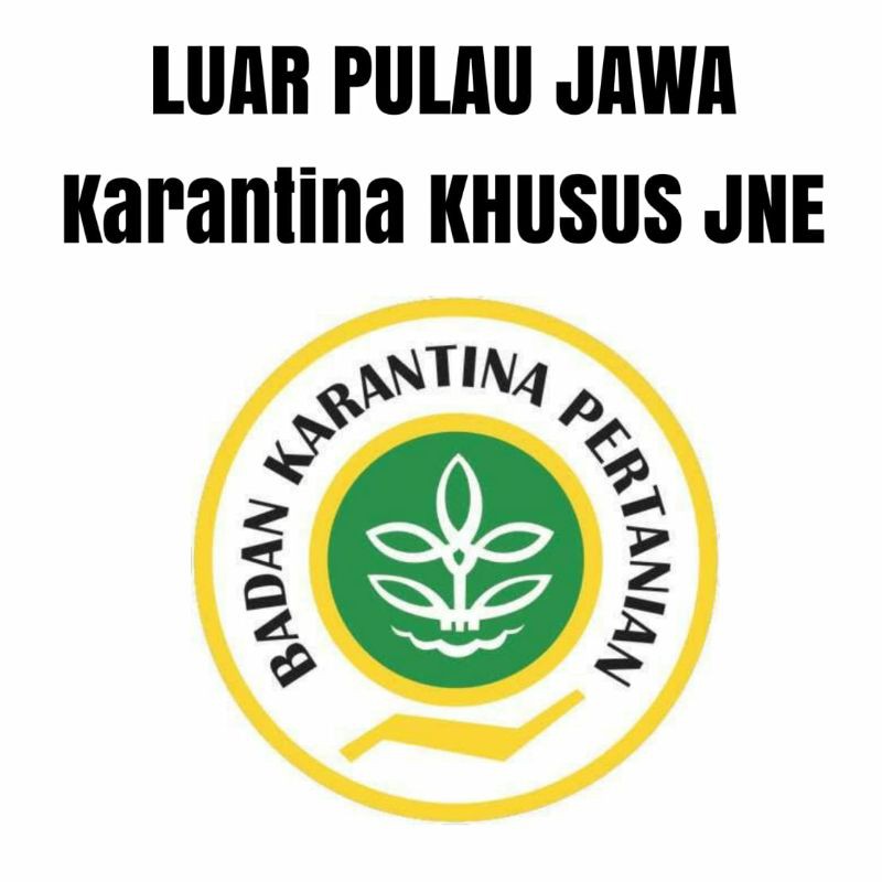 Karantina Tanaman ke Luar Pulau Jawa dengan J&amp;T / JNE / Kargo / JTR