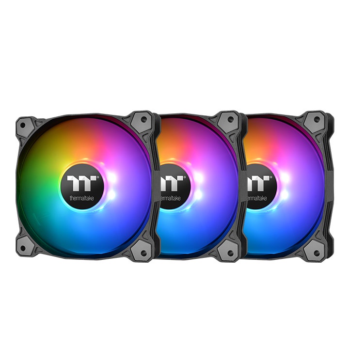 Thermaltake Pure Plus 12 RGB Radiator Fan TT Premium Edition -3 Pack