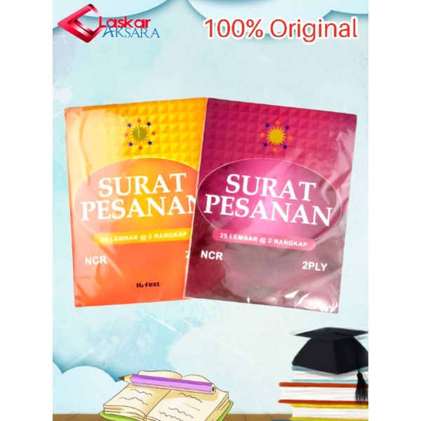 

Buku Surat Pesanan 2 Rangkap Hi-fest 25 Lembar
