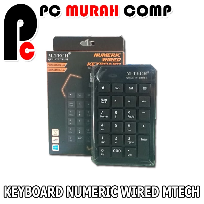 Keyboard Numeric wired keyboard