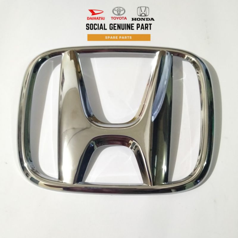 Emblem logo lambang H grill depan Honda Mobilio Brv Brio facelift original