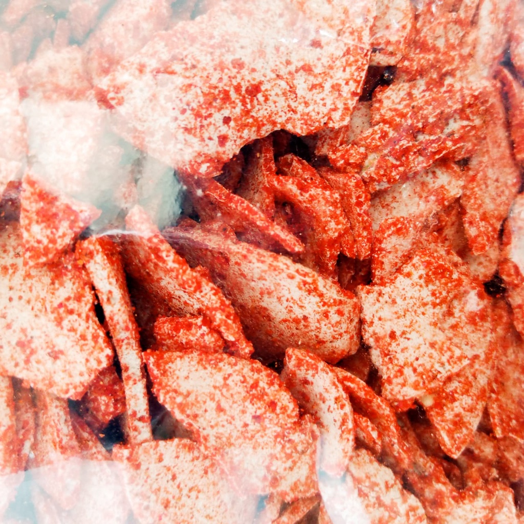 Basreng Bandung Kerikil Pedas Gurih enak Nagih kemasan 1KG Sisa Sortir-4