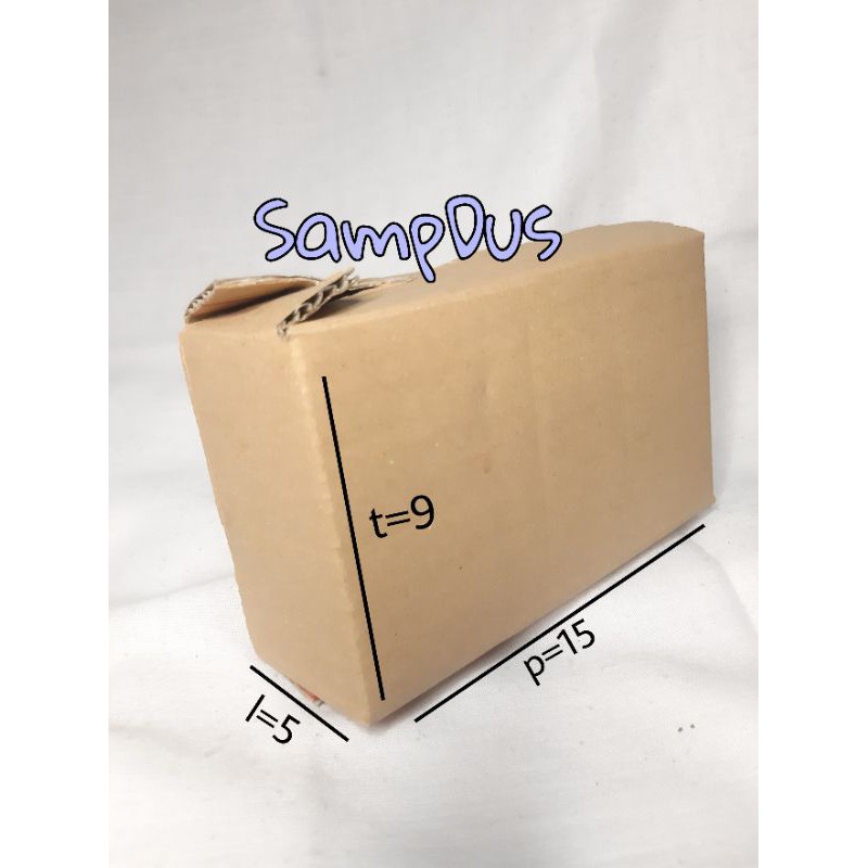 

Kardus/box packing online Uk. 15×5×9 cm.