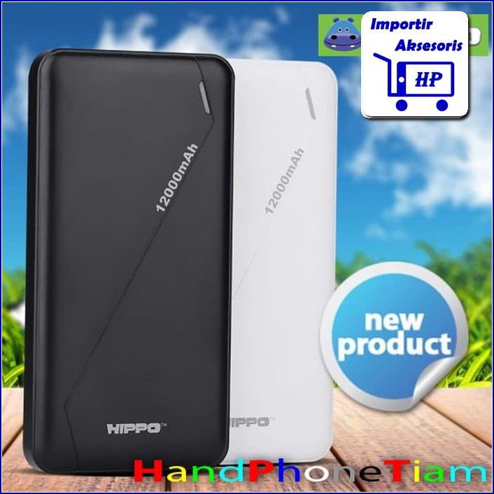 PowerBank Hippo Othello 12.000mAh Original PB045