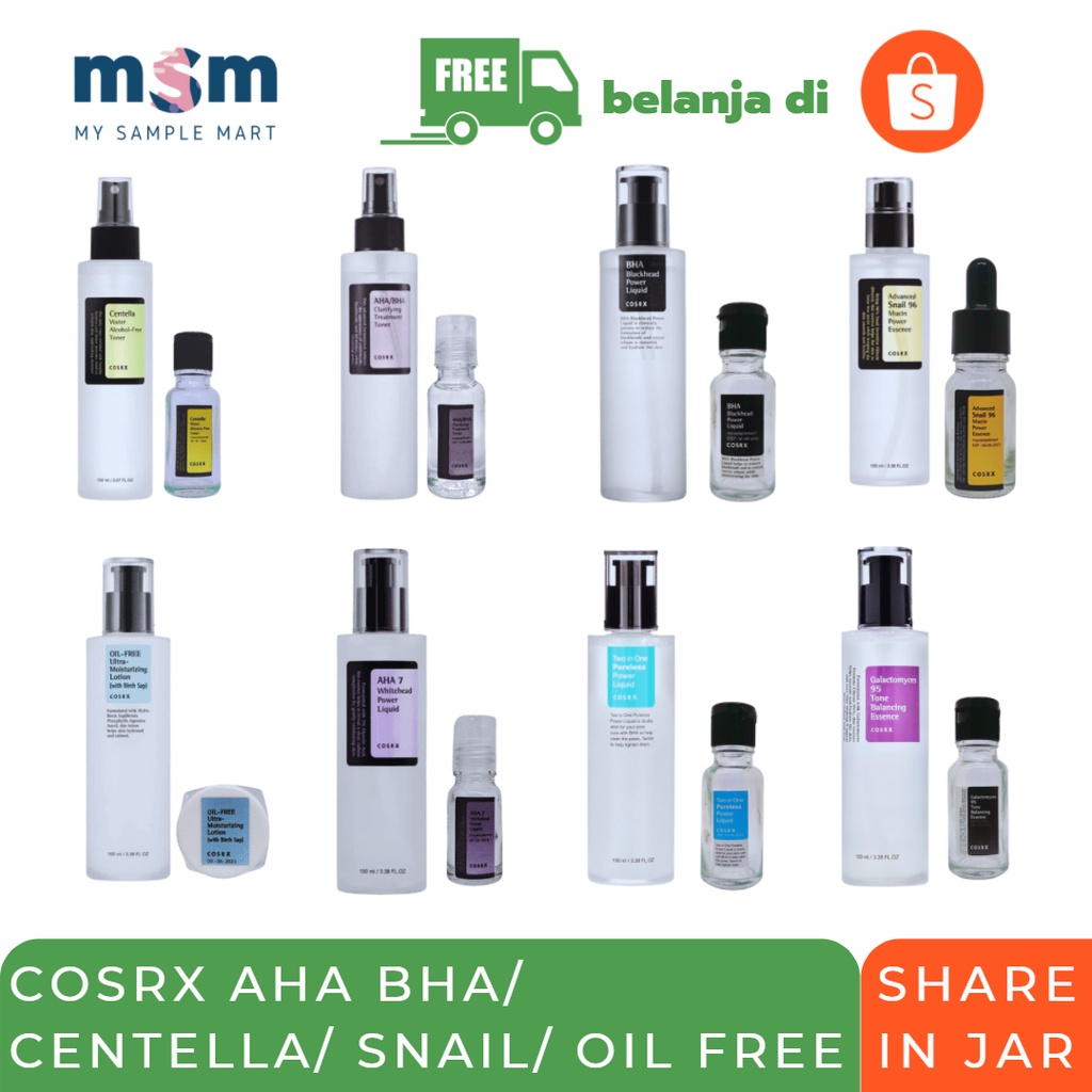 Jual SHARE IN JAR COSRX AHA BHA Clarifying Treatmen Toner/ BHA