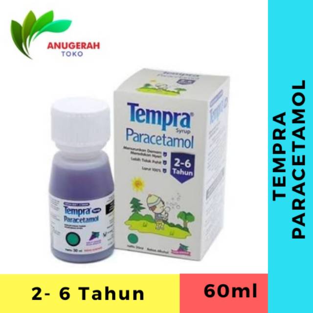 ✅ Tempra Syrup 2 - 6 Tahun 60 ml