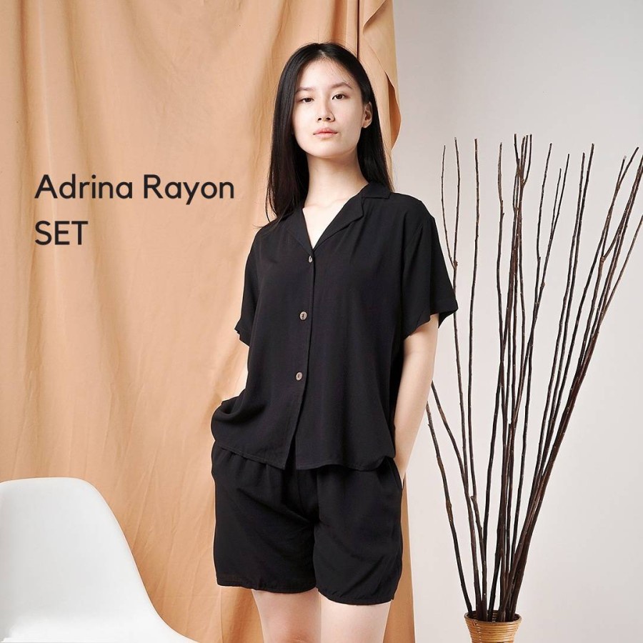 ADRINA Rayon Set / Setelan Rayon Wanita