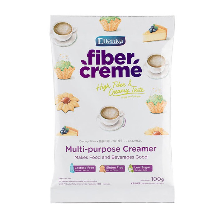 Fiber Cream 100gr | Krim Serba Guna - Kreamer Creamer Minuman Foam Creamy