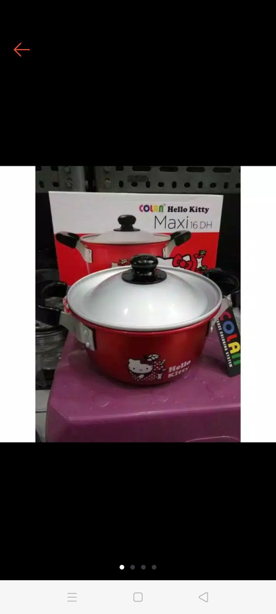 Panci Maxi Hello Kitty 16 Cm