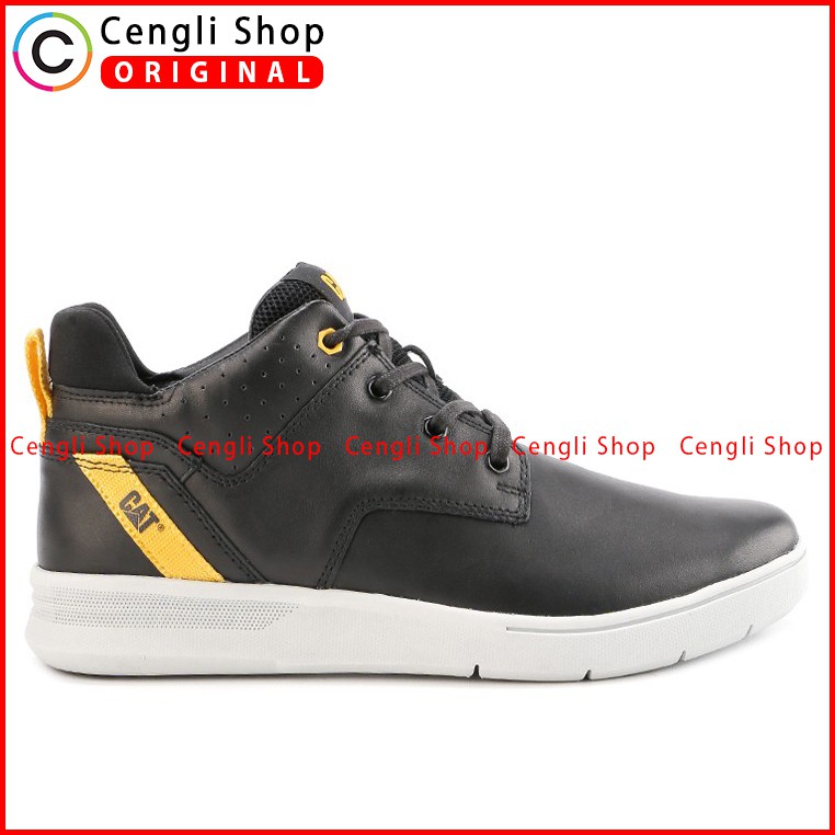 SEPATU CATERPILLAR CASUAL ORIGINAL SNEAKER KETS PRIA KULIT ASLI CAT-08