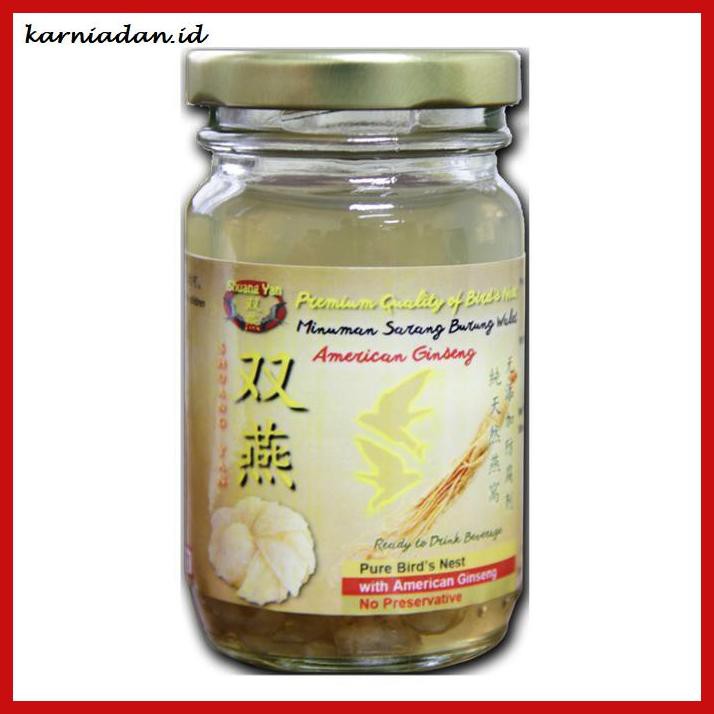 

lanoisidartdrink- minuman sarang burung walet 120ml - american ginseng - buy 6 get1 free - premium