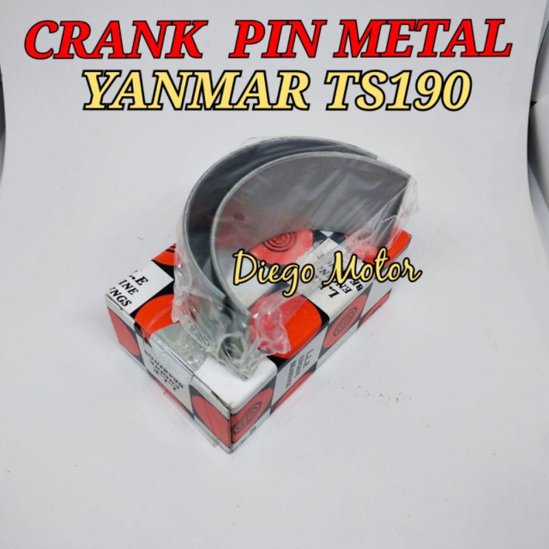Crank pin metal mesin diesel Yanmar TS190