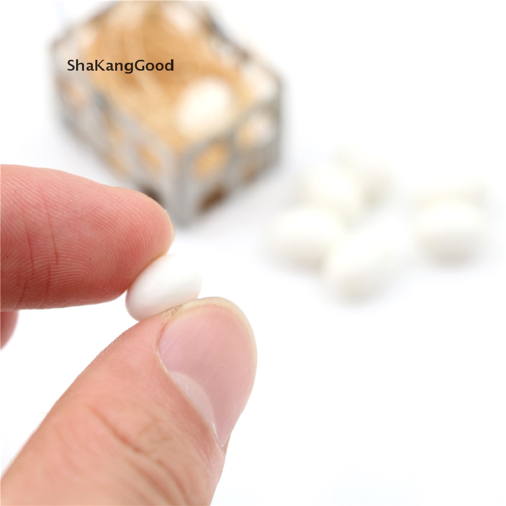 Skid Mainan Miniatur Keranjang Telur Bahan Metal Skala 1: 12 Untuk Dekorasi Rumah Boneka