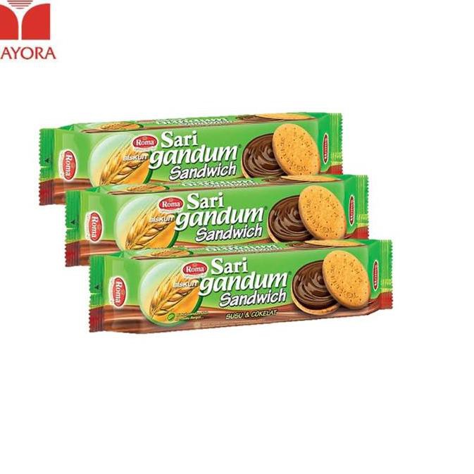 

M7C Roma Sari Gandum Susu Cokelat 115 gr x 3 pcs Z9R Dijual