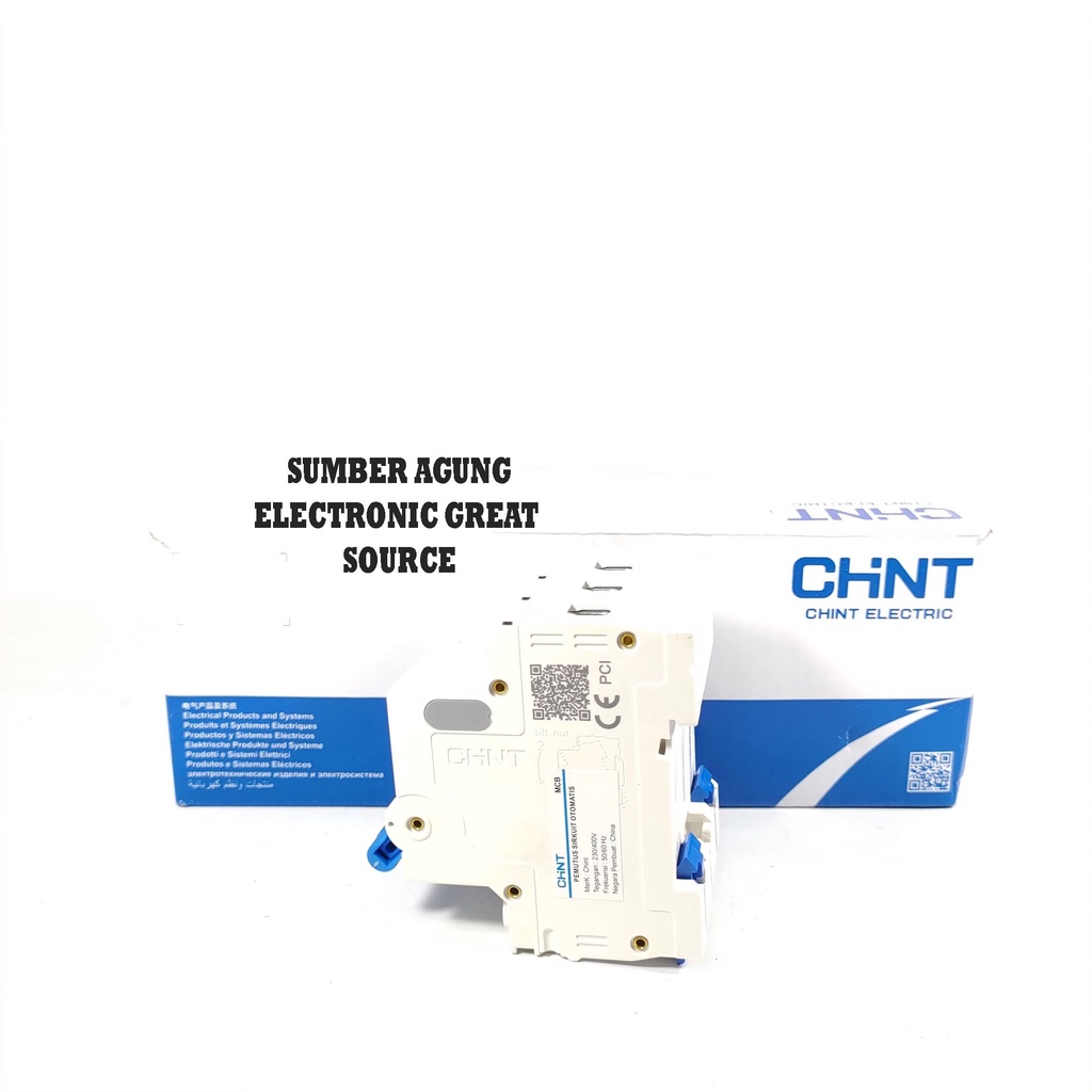 CHNT MCB 3P 3 Phase NXB63 C10 10A Asli Original Mini Circuit Breaker