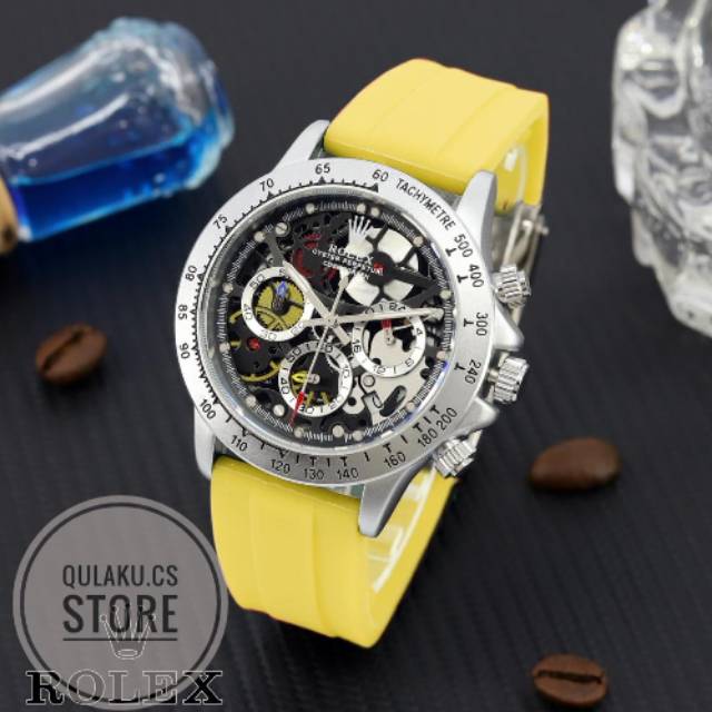 [2017] JAM TANGAN WANITA CANTIK RL RUBBER DENGAN PILIHAN WARNA YG MENARIK