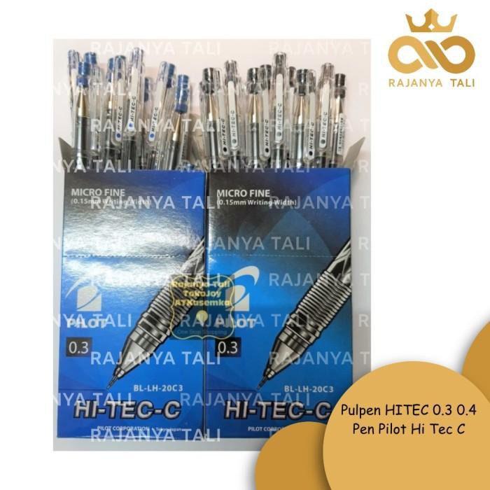 

Pena | Pulpen Hitec 0.3 0.4 / Pen Pilot Hi Tec C Kualitas Terbaik