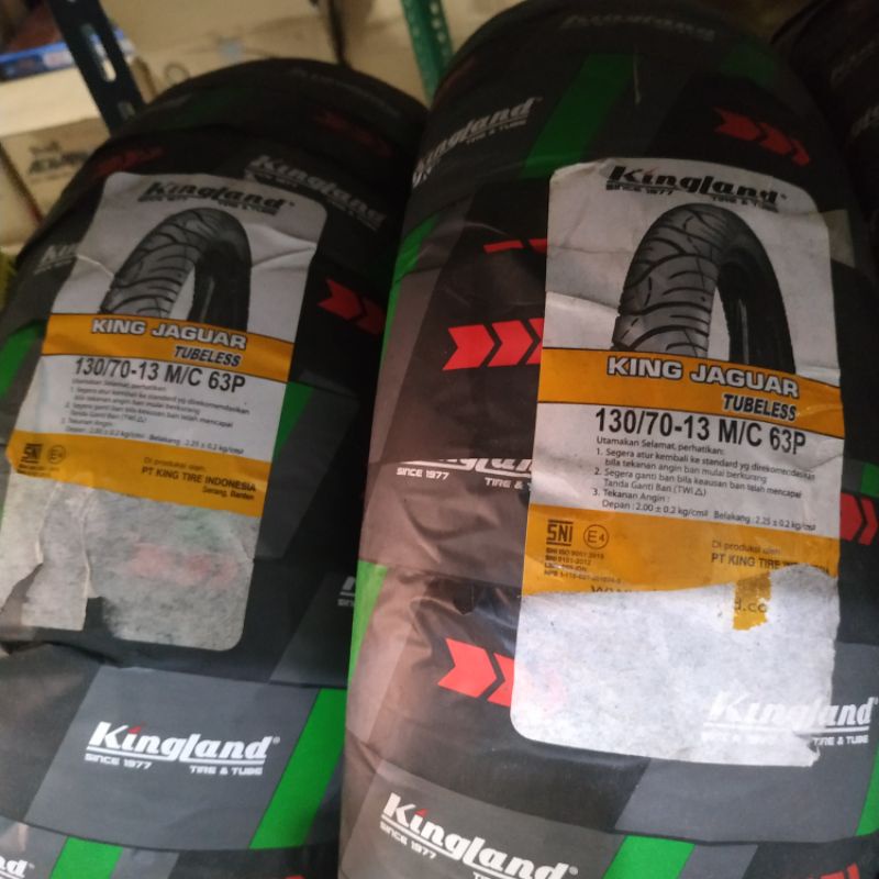 Ban Tubeless Belakang NMAX KINGLAND JAGUAR 130/70-13 M/C 63P