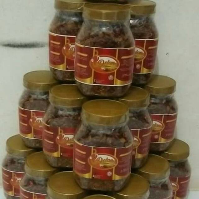 

Delan ngepyur, sambel terasi kering, siwang