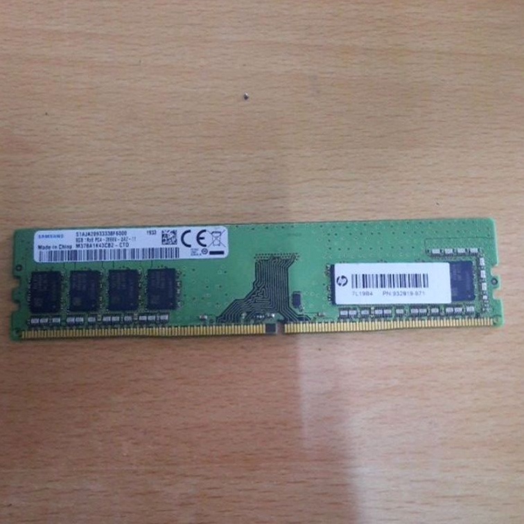 RAM 8 GB DDR 4 PC-4 Kondisi Normal, Bergaransi.