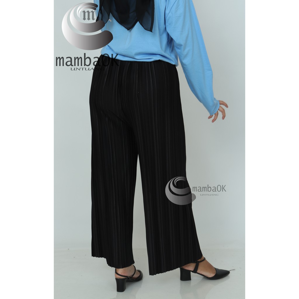 celana Kulot plisket Wanita /kulot   Prisket premium All Size