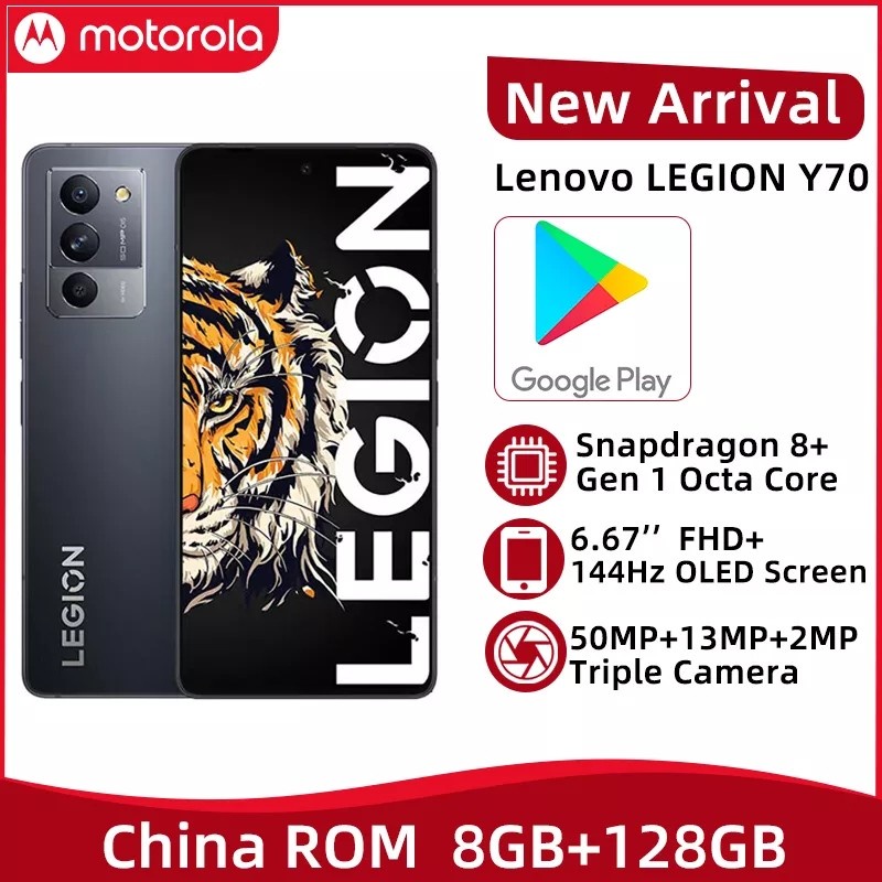 smartphone lenovo legion y70 android 12 oled camera snapdragon wifi
