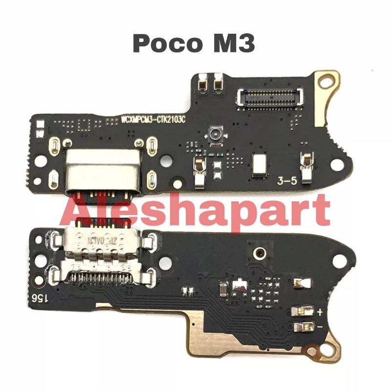 PCB Konektor Cas XIAOMI POCO M3 / Flexible Charger XIAOMI POCO  M3