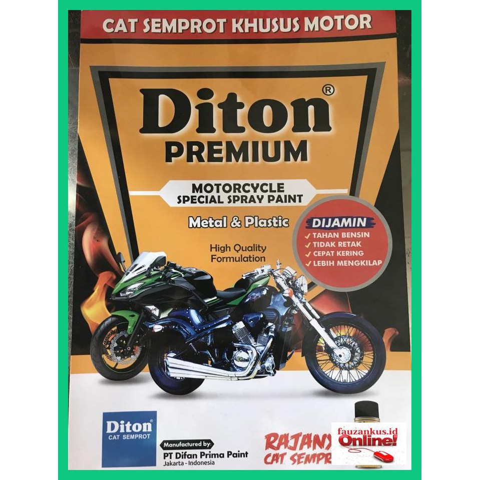 

F6Rtt69- Diton Premium/ Clear Doff 9130/ Cat Semprot Se5Wt5-
