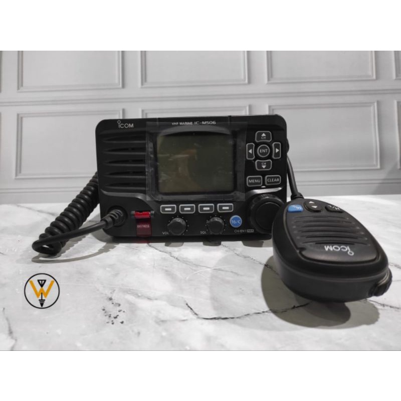 RIG ICOM IC M-506 VHF MARINE TRANSCEIVER IC M506 M 506 BEST QUALITY BARU ORI GARANSI 6 BULAN