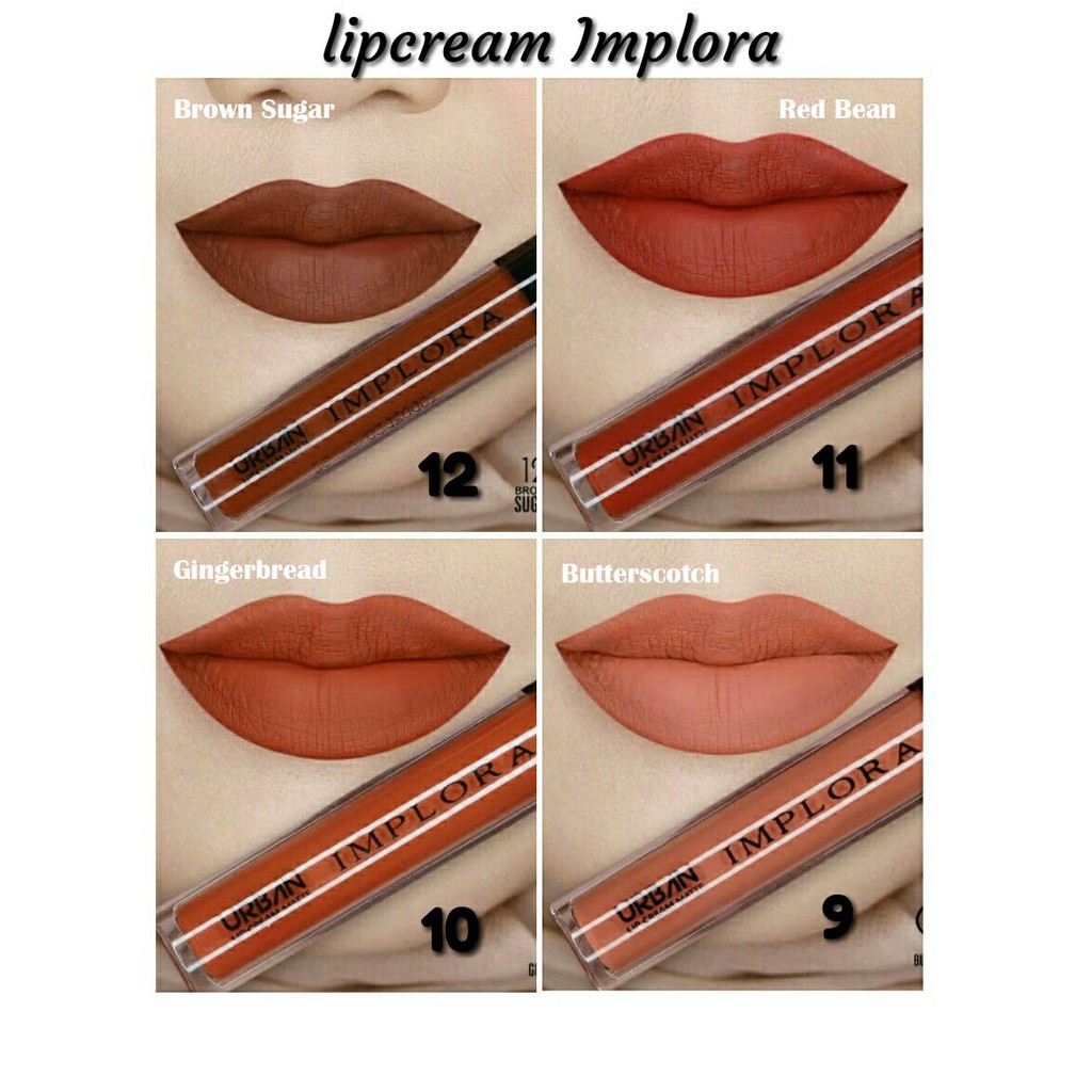 Implora Urban Lip Cream Matte Original BPOM