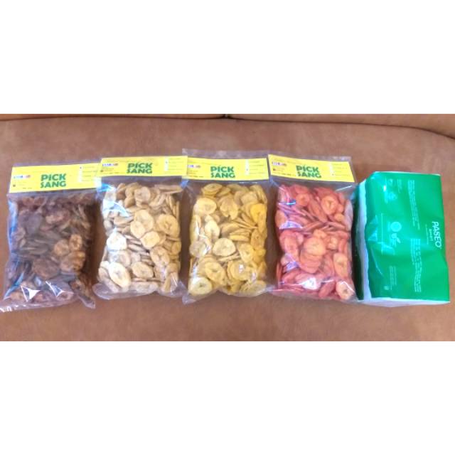 

PICKSANG Keripik Pisang Aneka Rasa 250 gr
