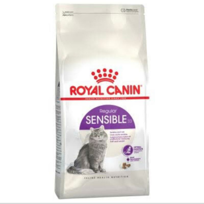 ROYAL CANIN SENSIBLE 400GR/UNTUK KUCING PENCERNAAN SENSITIVE 400GR