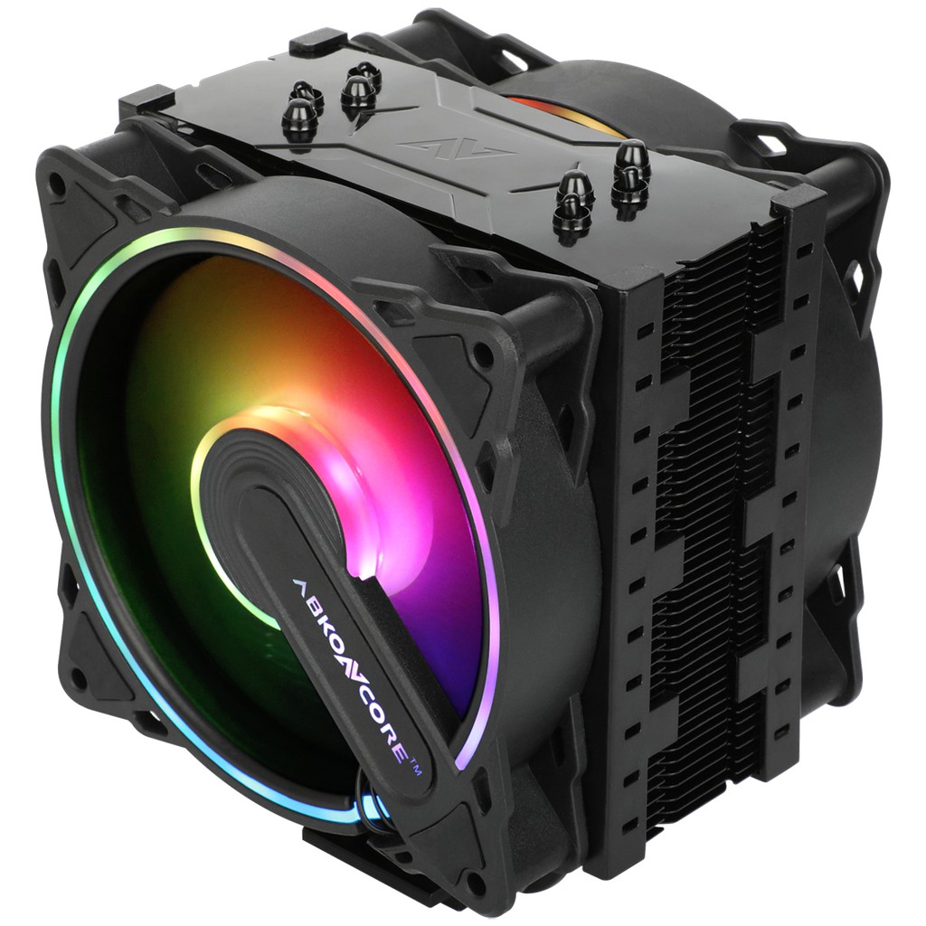 CPU COOLER ABKONCORE COOLSTORM T404B DUAL SYNC ARGB