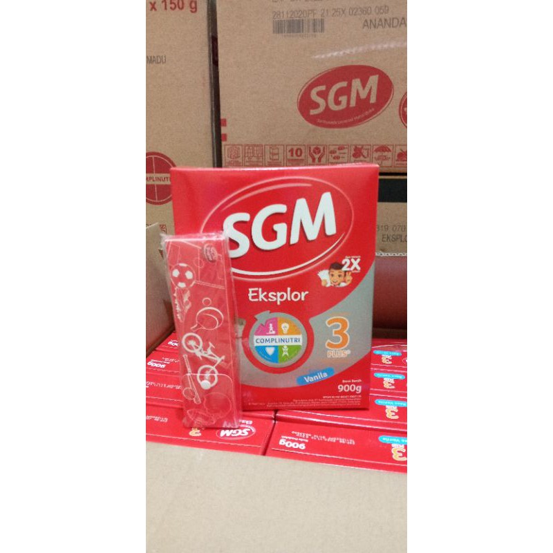 

SGM EKSPLOR 3+ PLUS 900GRAM BONUS TEMPAT PENSIL