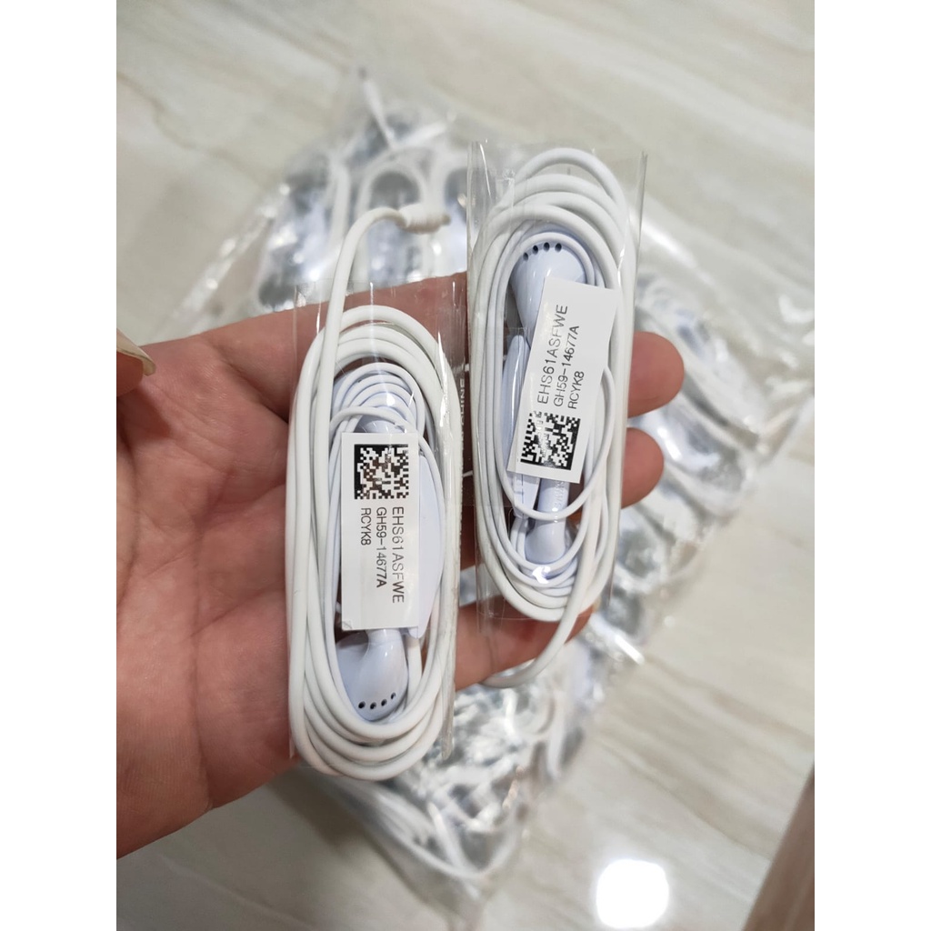 HF HEADSET HANDFREE SAMSUNG J1 ACE CAPSULE ORI 100 %