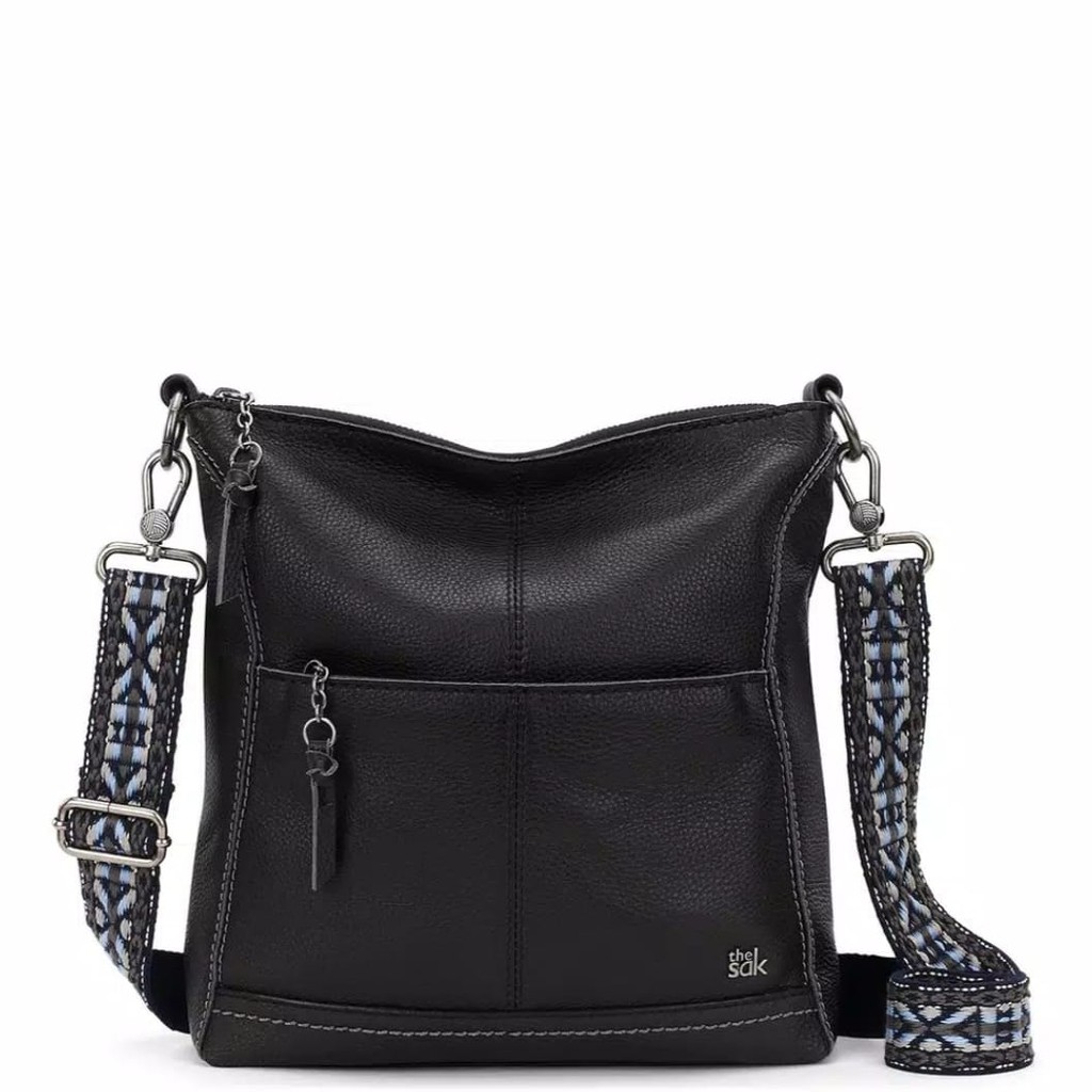 Sakroots TheSak Lucia Crossbody Bag in Black