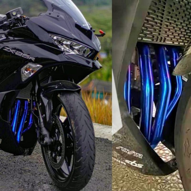 LEHER KNALPOT ZX25 R HEADER ZX25R LEHERAN KAWASAKI ZX 25R KNALPOT ZX25R LEHER KNALPOT ZX 25R R9