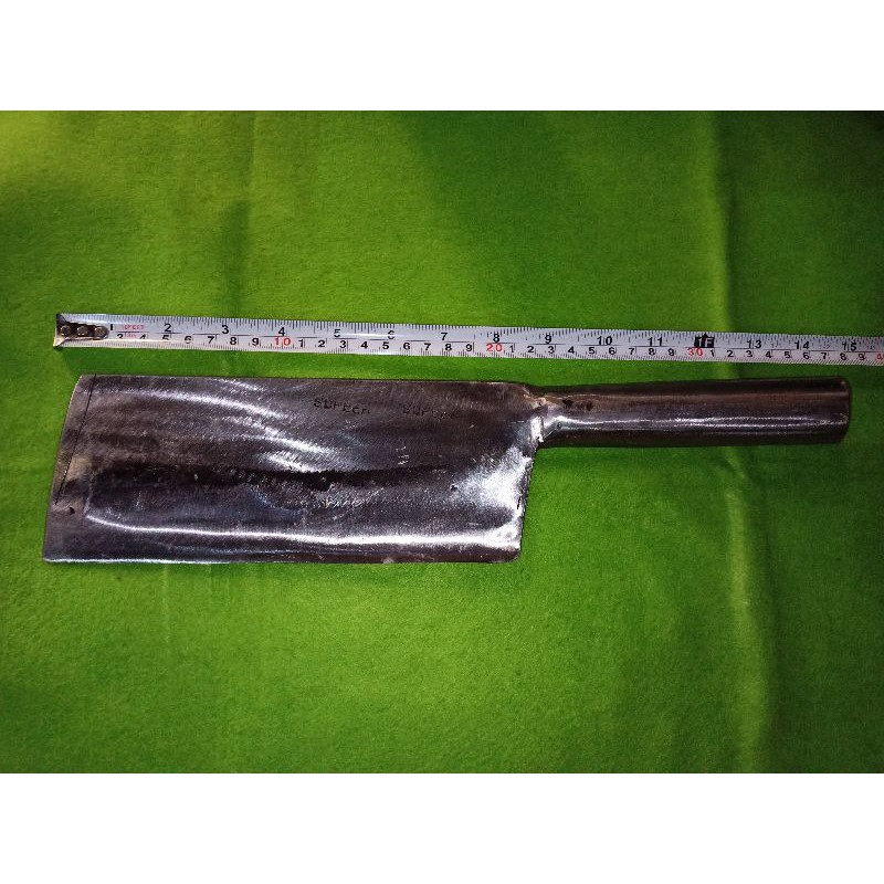 pisau daging bahan baja per putih