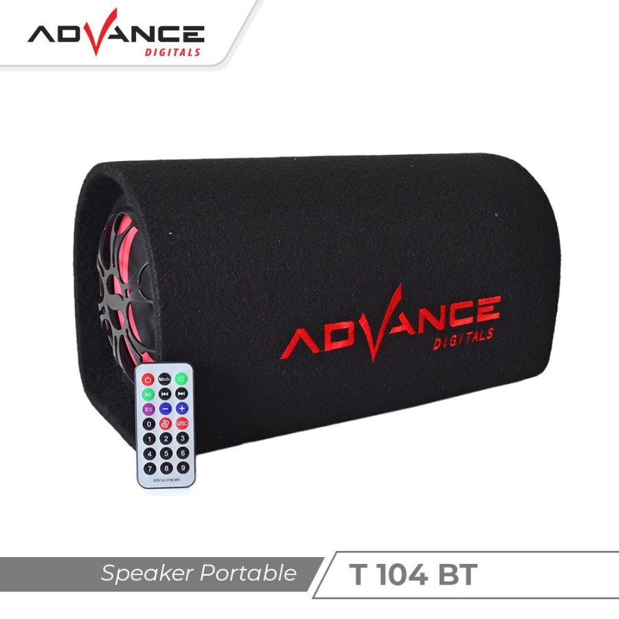 SPEAKER ADVANCE T104 BT Speaker Portable Subwoofer 10 inch