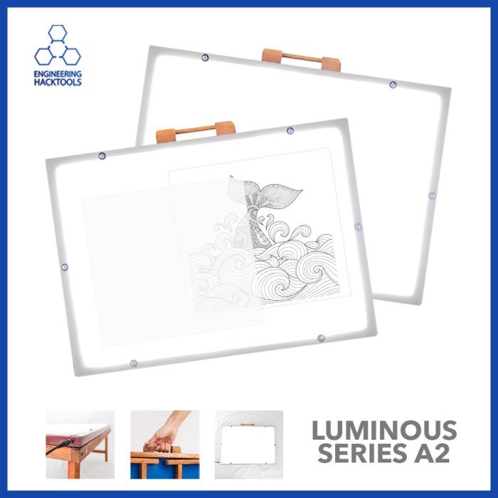 

Meja Gambar Tracing/Jiplak Portabel Ukuran A2 Dengan Led - Without Box