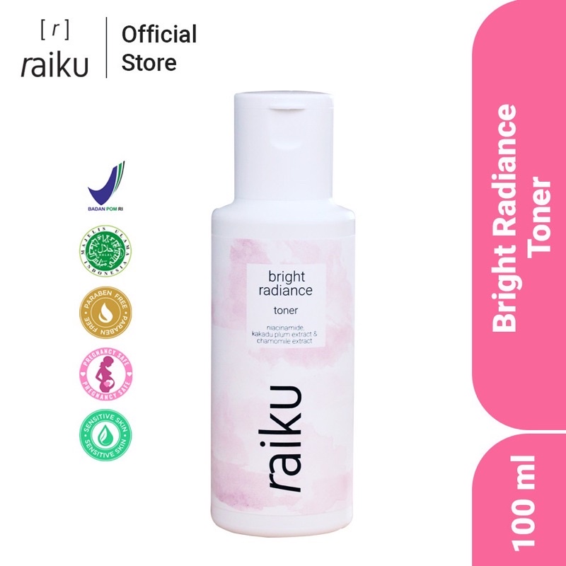 Jual Raiku Brightening Toner (100 ml) | Shopee Indonesia