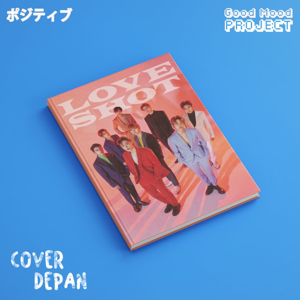 

Buku Catatan KPOP EXO Full Member B Hardcover A5 Buku Tulis Notebook Agenda Planner