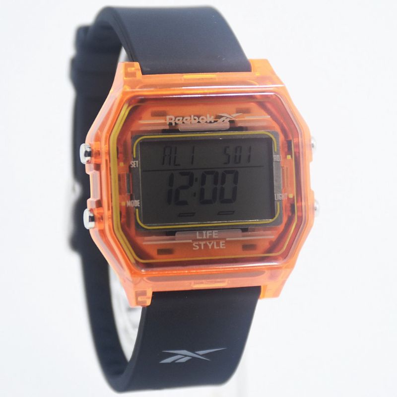 Jam tangan wanita Reebok RV-VNE-U9-PZIP-WT digital original garansi resmi 1 tahun