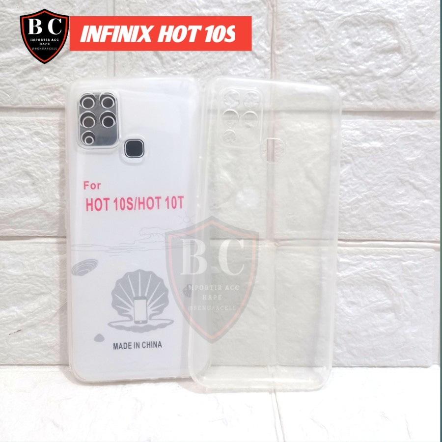 SOFTCASE CLEAR HD PREMIUM INFINIX HOT 10 INFINIX HOT 10S