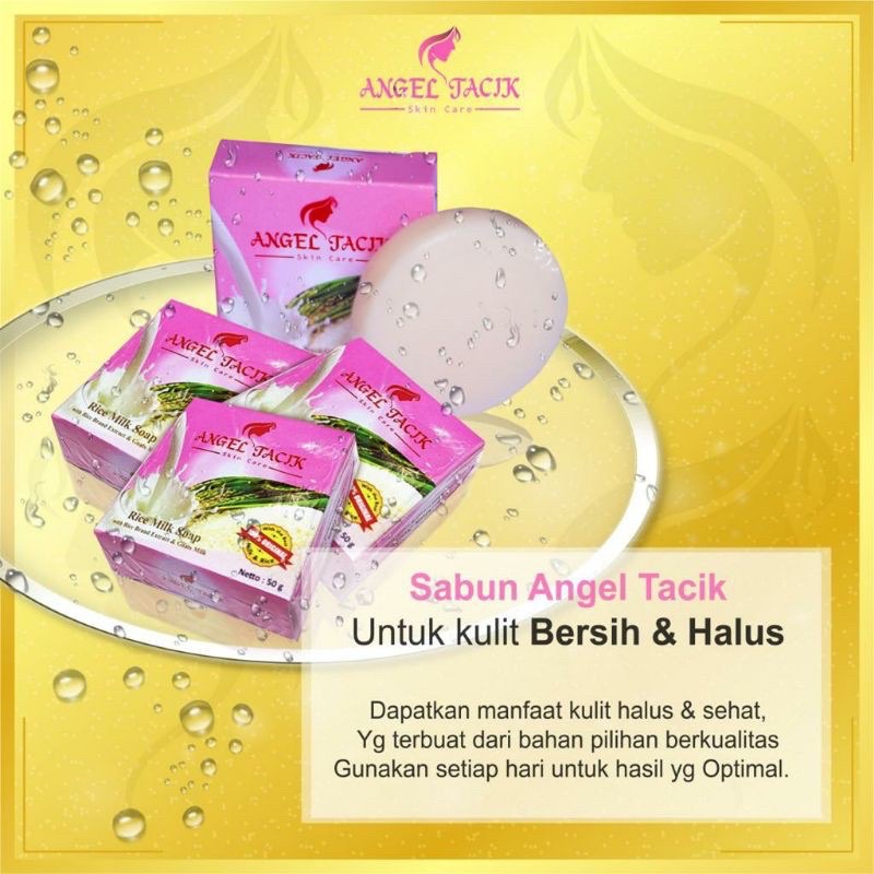 SABUN ANGEL TACIK MILK SOAP 50 gr BPOM