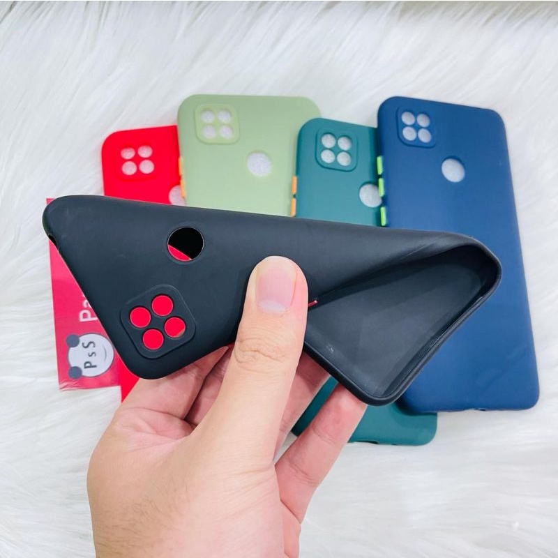 Case Redmi 10A Babycase + Pelindung Kamera, Makaron Full Color (PsS)