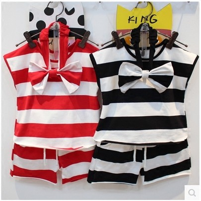 Setelan baju + celana + bandana anak