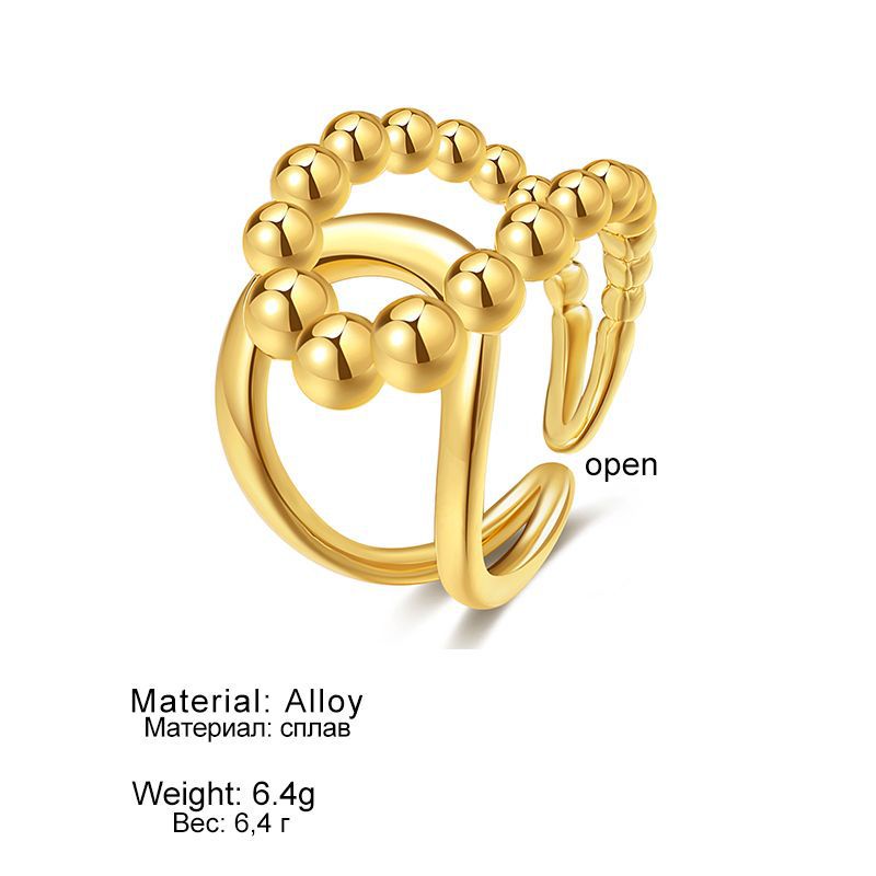 Cross open ring punk fashion ring for women