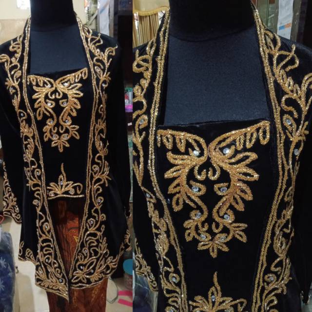 Atasan kebaya payet XL mata tetes